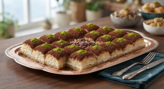 Cevizli Soğuk Baklava — Tatlı İstasyonu 07 Antalya